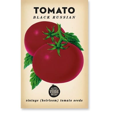 Little Veggie Patch Heirloom seeds - tomato black russian