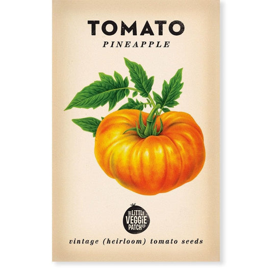 Little Veggie Patch Heirloom Seeds - Tomato 'Pineapple'