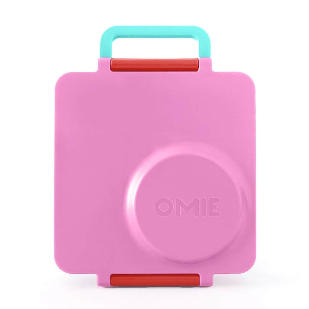 OmieBox Hot & Cold Bento Lunch Box V2 - Pink Berry