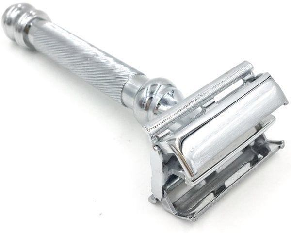 Parker 99R Safety Razor + Blades - Silver