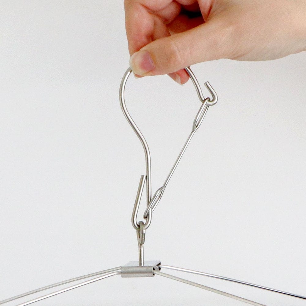 Stainless Steel Sock Hanger 201S Grade with 19 Pegs