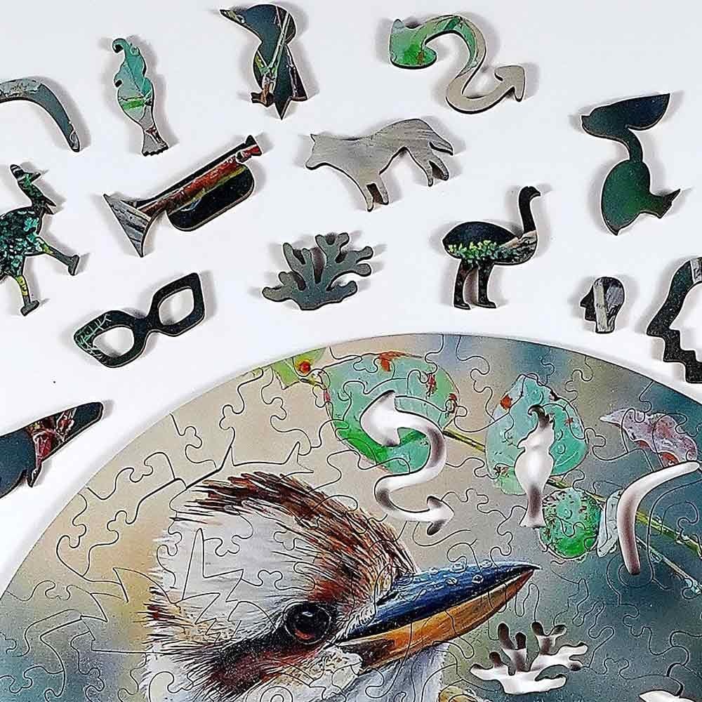 Twigg Puzzles Kookaburra - Natalie Jane Parka - 202 Piece