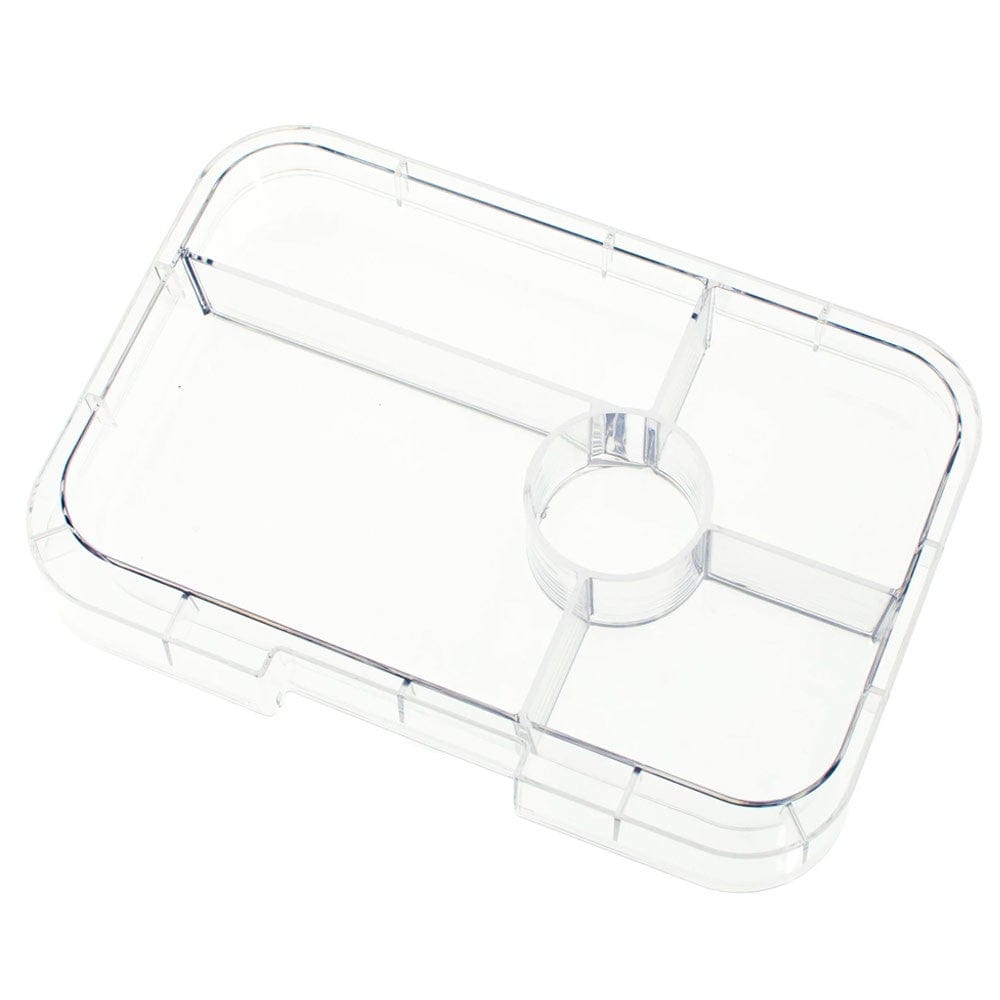 YumBox Tapas Interchangable Tray 5 Section - Clear